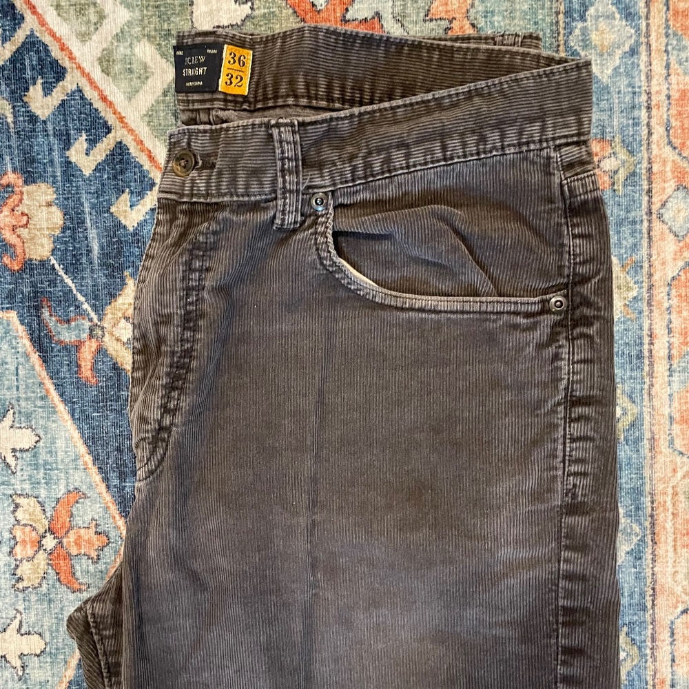 Men’s Jcrew Brown Corduroy Pants